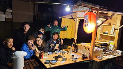 Itokawa Guest House Yatai Event